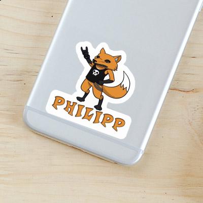 Sticker Philipp Rocker Fox Sticker Philipp Rocker Fox Image