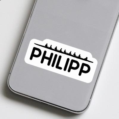 Autocollant Bateau à rames Philipp Notebook Autocollant Bateau à rames Philipp Gift package Image