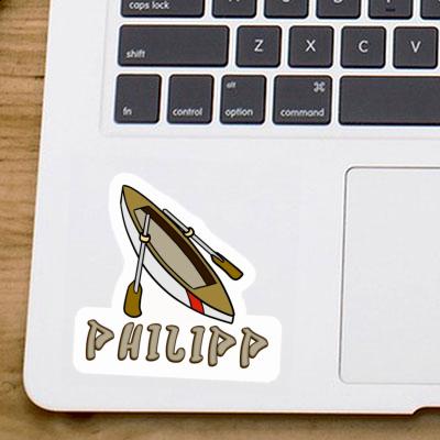 Autocollant Bateau à rames Philipp Laptop Autocollant Bateau à rames Philipp Laptop Image