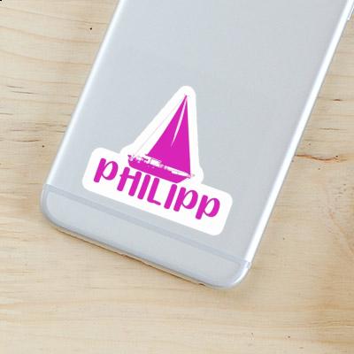Autocollant Philipp Voilier Autocollant Philipp Voilier Image