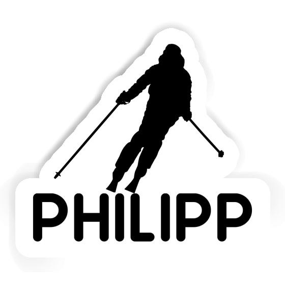Skieuse Autocollant Philipp Laptop Image