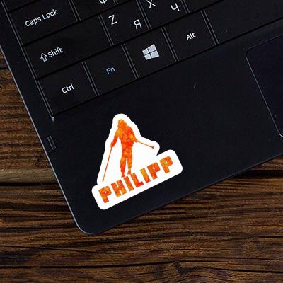 Autocollant Philipp Skieuse Image