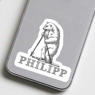 Sticker Philipp Skifahrer Image