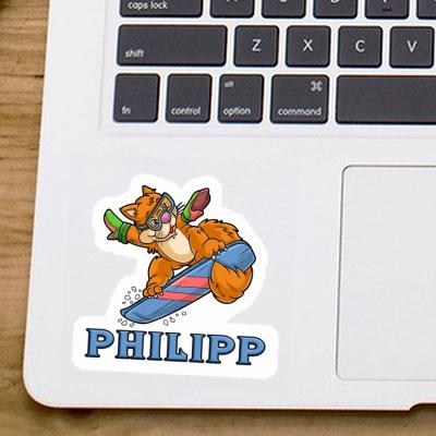 Philipp Autocollant Snowboardeuse Notebook Philipp Autocollant Snowboardeuse Notebook Image