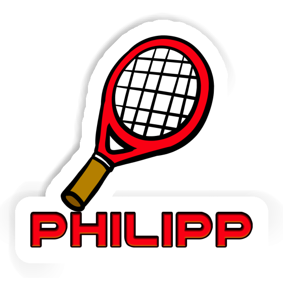 Autocollant Raquette de tennis Philipp Laptop Image