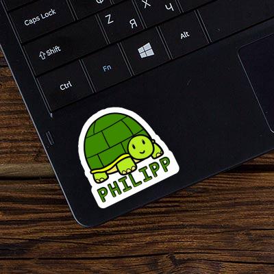 Philipp Autocollant Tortue Notebook Philipp Autocollant Tortue Notebook Image