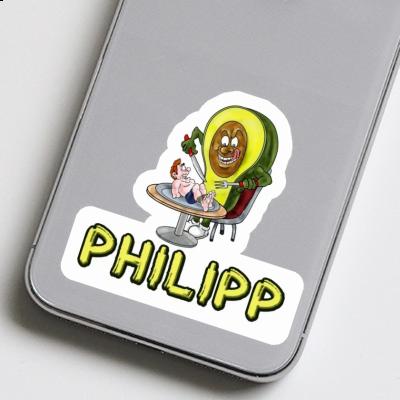 Sticker Philipp Avocado Notebook Sticker Philipp Avocado Notebook Image