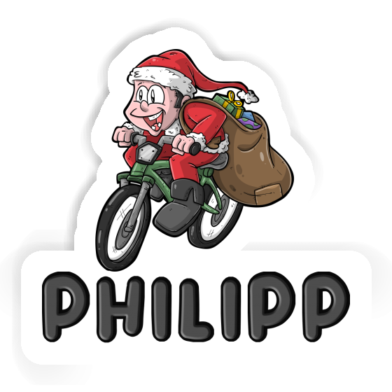 Sticker Philipp Cyclist Notebook Sticker Philipp Cyclist Gift package Image