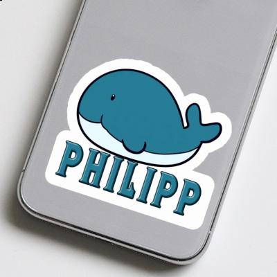 Philipp Autocollant Baleine Philipp Autocollant Baleine Image
