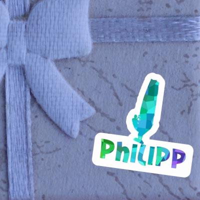 Windsurfer Autocollant Philipp Notebook Windsurfer Autocollant Philipp Gift package Image