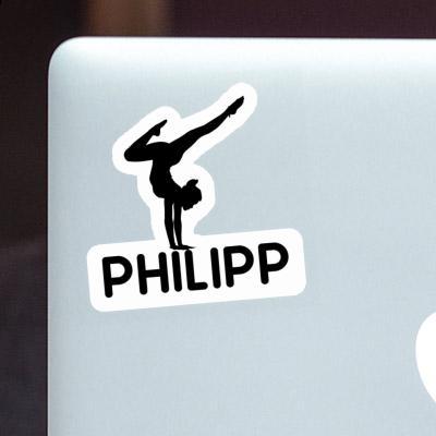 Yoga Woman Sticker Philipp Gift package Image
