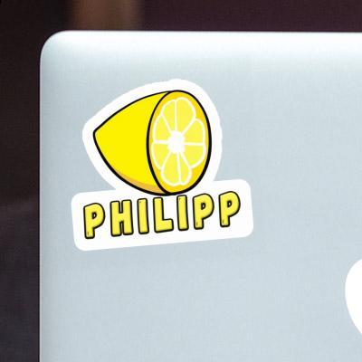 Sticker Philipp Zitrone Notebook Sticker Philipp Zitrone Notebook Image