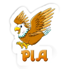 Pia Sticker Eagle Image