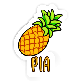 Pia Sticker Pineapple Image