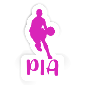 Aufkleber Pia Basketballspieler Image