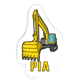 Excavator Sticker Pia Image