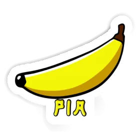 Banane Autocollant Pia Image