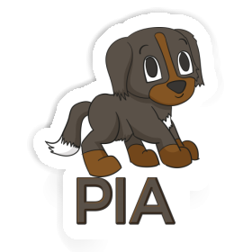 Pia Sticker Mountain Dog Image