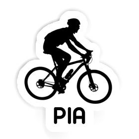 Sticker Pia Biker Image