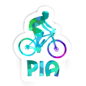 Sticker Pia Biker Image