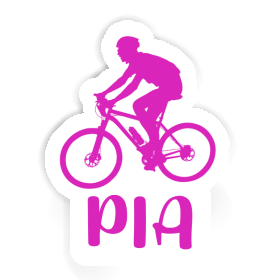 Sticker Biker Pia Image