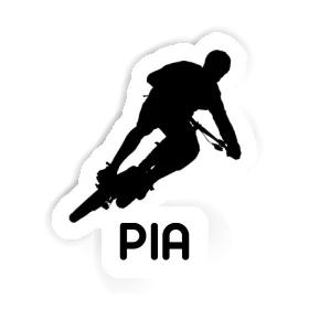 Sticker Biker Pia Image