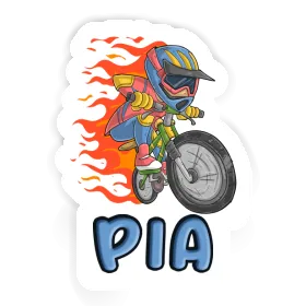 Sticker Pia Downhiller Image