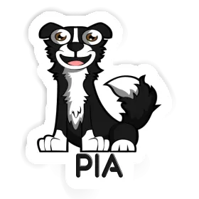 Pia Sticker Collie Image