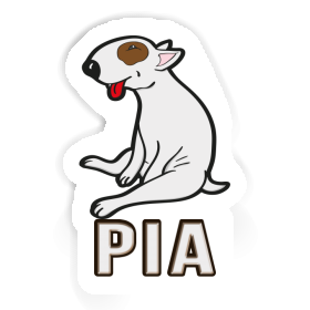 Hund Aufkleber Pia Image