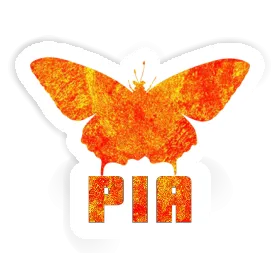 Butterfly Sticker Pia Image