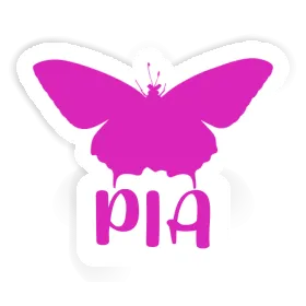 Autocollant Pia Papillon Image