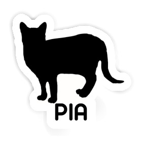 Sticker Cat Pia Image