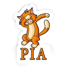 Pia Sticker Katze Image