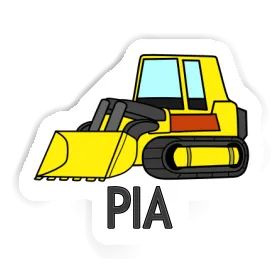 Pia Sticker Raupenlader Image