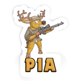 Autocollant Pia Chasseur Image