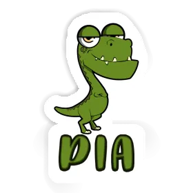 Pia Aufkleber Dino Image