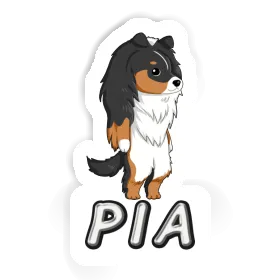 Sticker Sheltie Pia Image