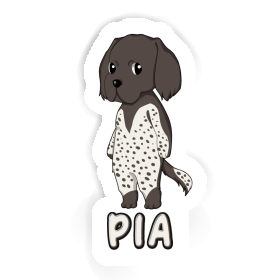 Pia Sticker Small Munsterlander Image