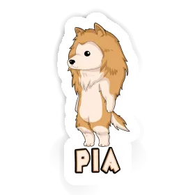 Sticker Pia Collie Image