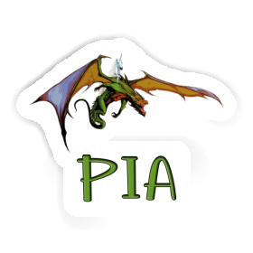 Dragon Autocollant Pia Image