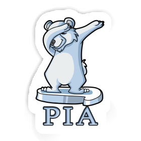 Sticker Pia Bear Image