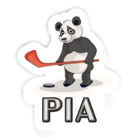 Pia Autocollant Panda Image