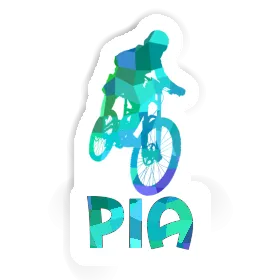 Freeride Biker Sticker Pia Image