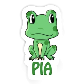 Aufkleber Pia Frosch Image