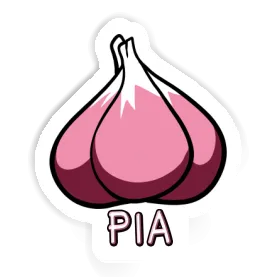 Pia Sticker Knoblauch Image