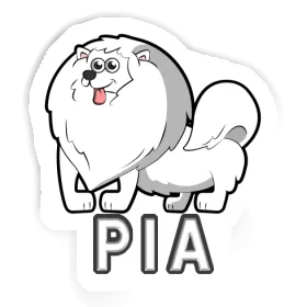 German Spitz Sticker Pia Image