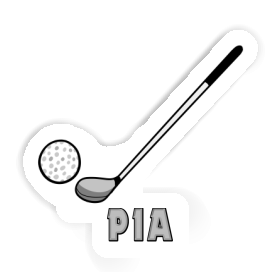 Pia Sticker Golf Club Image