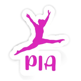 Sticker Pia Gymnast Image