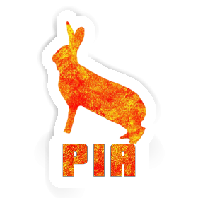 Sticker Pia Rabbit Image