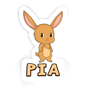 Pia Autocollant Lapin de Pâques Image